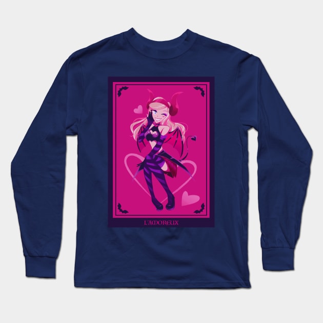 Devil Ann Long Sleeve T-Shirt by OkiComa